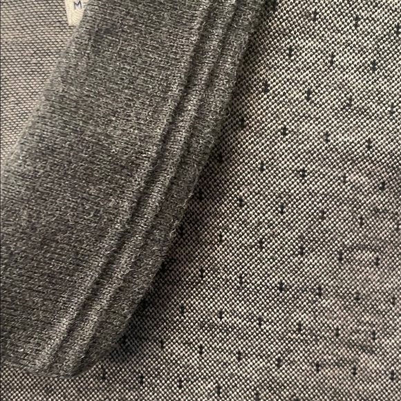 Original Penguin Mens L Heritage Slim Fit Charcoal & Black Polo Shirt Retro - Picture 5 of 6